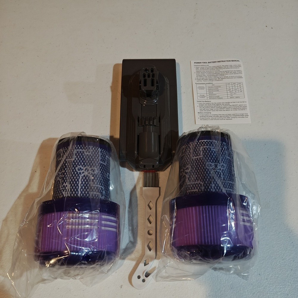 Qwenoer 3500mAh 25.2V Replacement for DYS‎ V12 Battery Vacuum Cleaner G3
